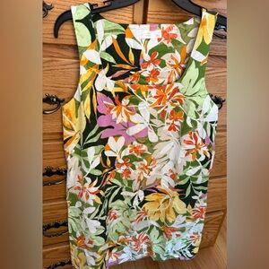 New women's Lauren Conrad small linen blend summer dress